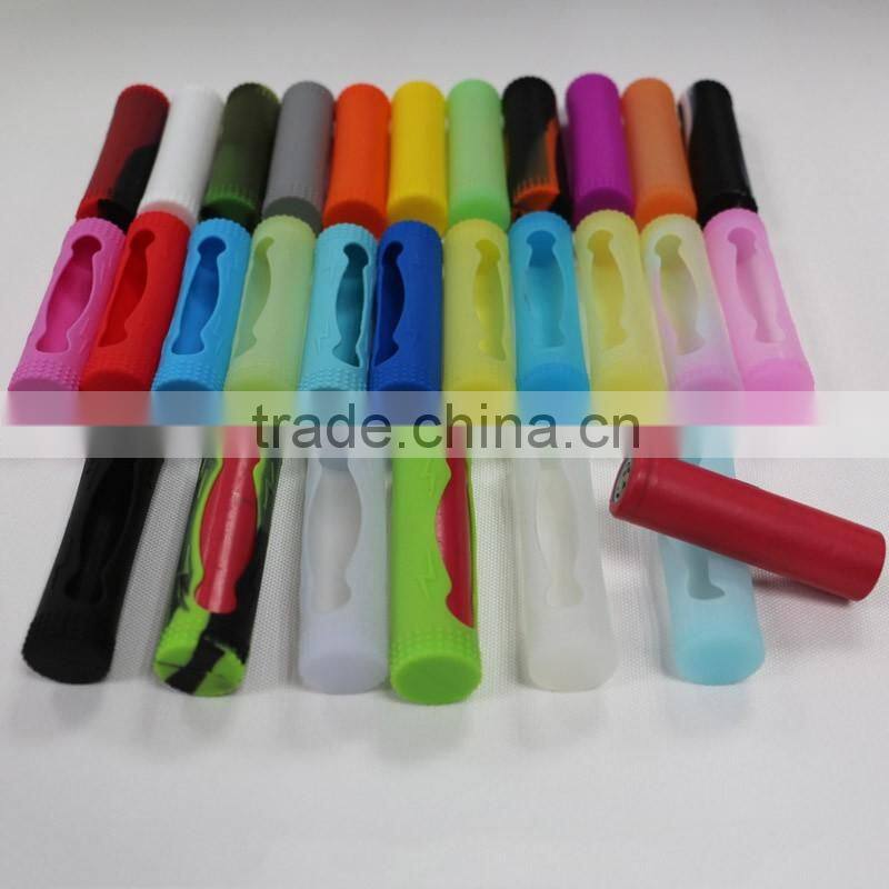 Electronic cigarette box mods 18650 power bank case shockproof 18650 lithium battery rubber bag silicone rubber 18650 case cover