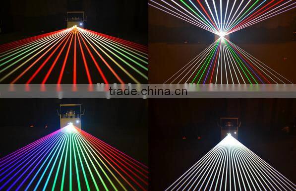 Powerful Ministar 4000 full color RGB big dipper stage laser light