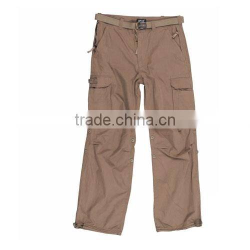 Cotton human trousers army pants