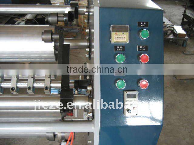 ,LLDPE semi-auto stretch film coreless rewinder