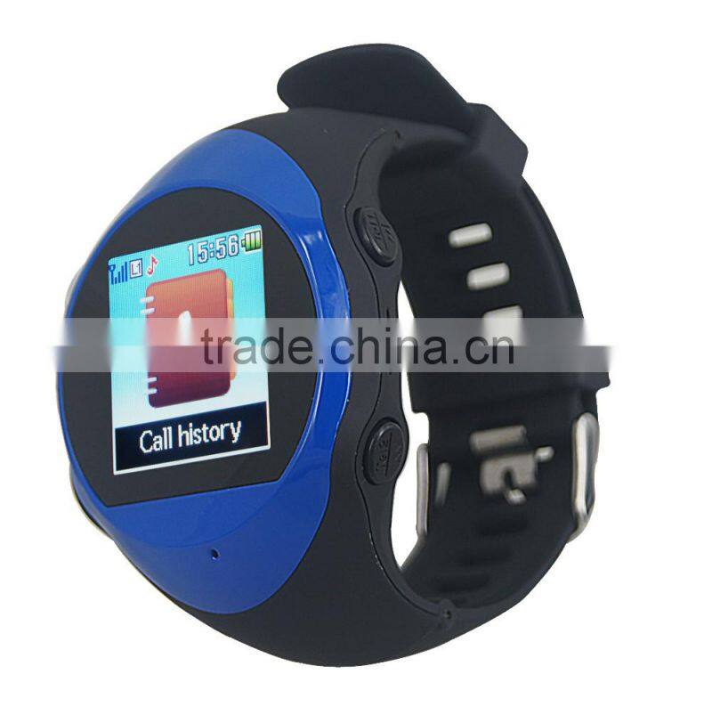 GSM Phone Call SOS Key GPS and LBS children Smart Watch Real-time GPS monitoring orientation 2G GSM 850/900/1800/1900MHZ