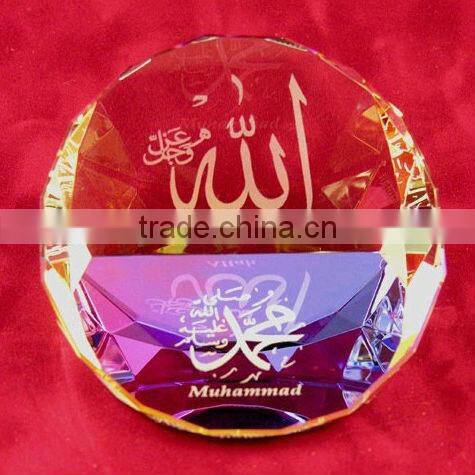 3d laser crystal paperweight