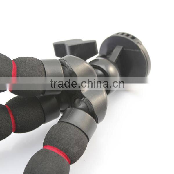 Portable 1/4 Screw Foam Coating Flexible Tripod Stand Holder for Digital Camera DV