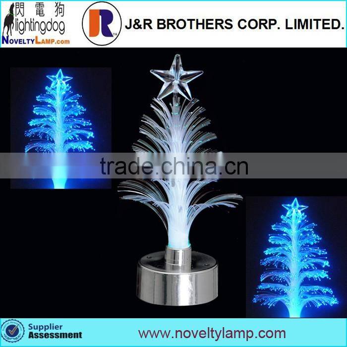 Christmas decoration LED optic fiber tree christmas fiber tree light