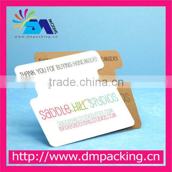Fashion Necklace Card Design in display racks