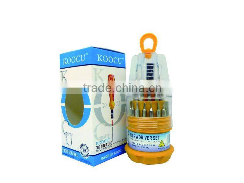 KOOCU 6036A 31 in 1 For Mobilephone Screwdriver Set