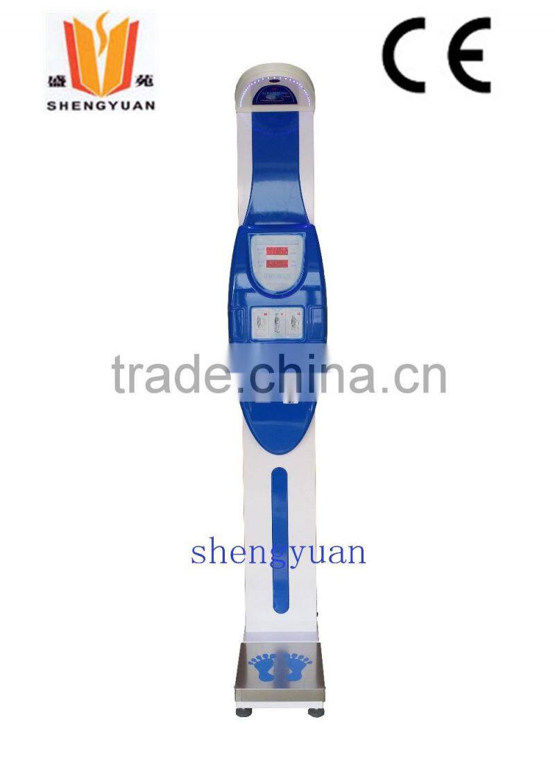 electronic height and weight machine/coin operated scale