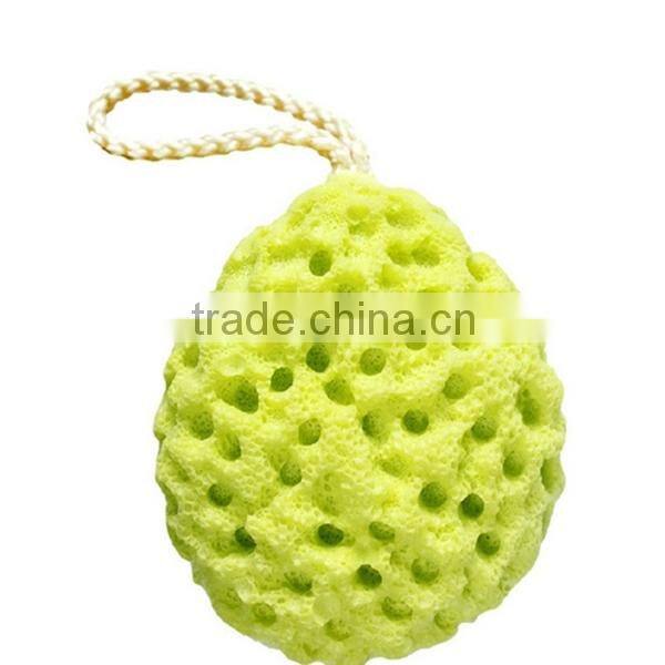 Shower Spa Sponge Body Cleaning Sponge Scrub (Orange)