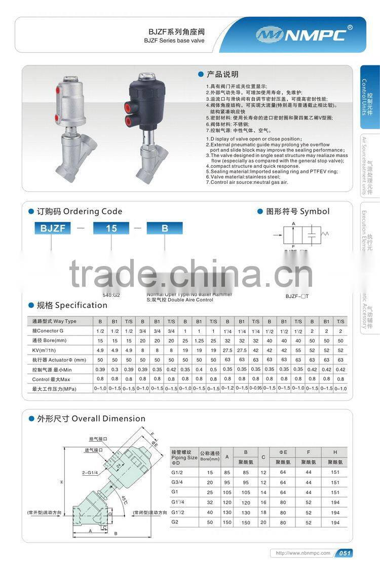 2016 The Newest hot sell cast iron angle stop check valve