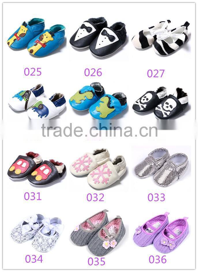 hot selling genuine leather baby shoes soft sole toddle kids sneakers shoes