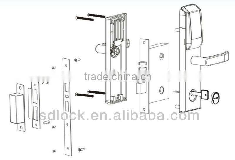 LSD8099 Intelligent Hotel WIFI Lock