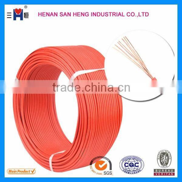 PVC insulated outdoor 0.5mm2 electrical cable wire