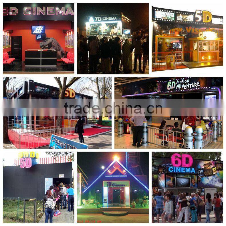 2014 Hot product motion cinema 7d motion simulator