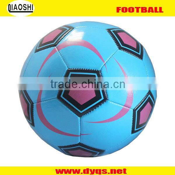 Size 5 PVC Machine-sewing soft high quality soccer ball