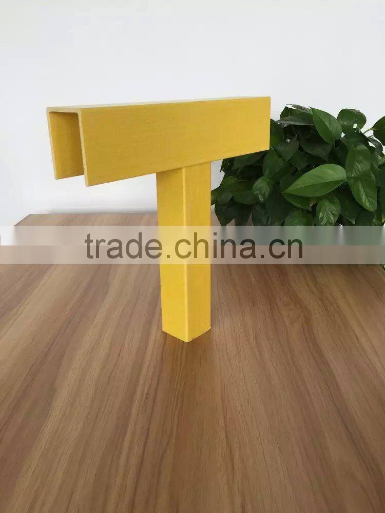 Hot selling!! Pultruded channel beam and square tube/channel steel, U beam ,C beam/for pig (Professional Manufacturer)