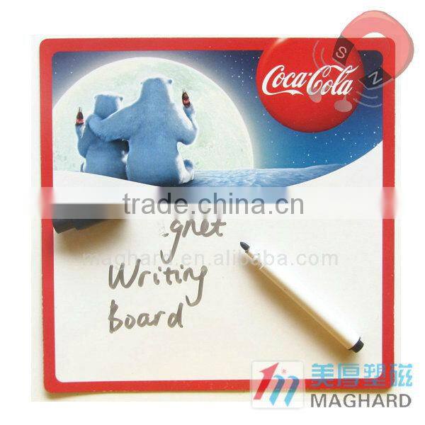 dry wipe writable fridge refrigerator magnet memo board
