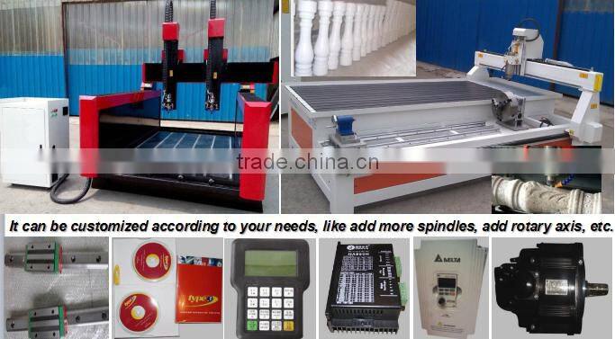china cnc machine QL-1325 stone cnc router can cut hard engraving machine for sale