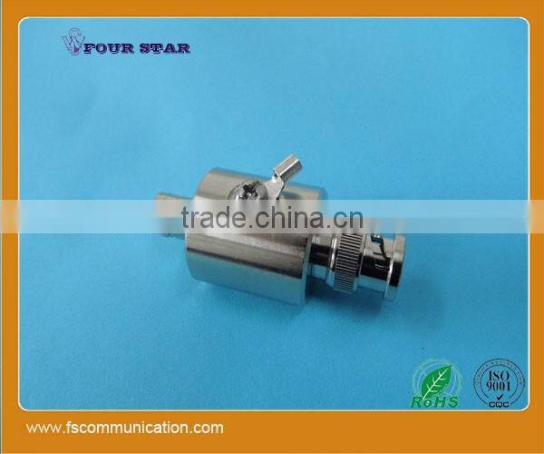 Gas Discharge Tube Lightning arrestor with BNC Male to BNC Female Connector