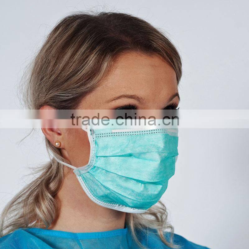 Good quality 3ply earloop mask/ allergy mask/ mouth mask wholesale low price stock