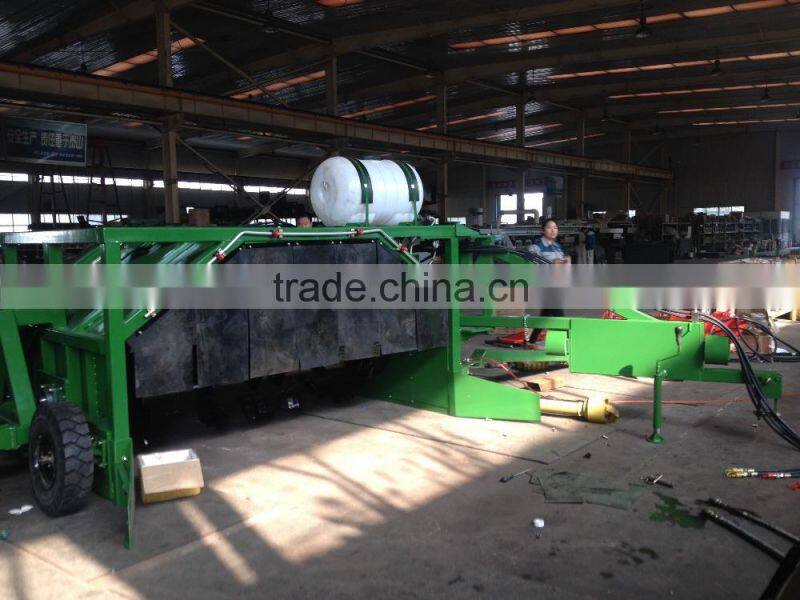 agricultural tractor compost turner machine