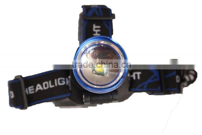 High Quality Aluminum Waterproof Headlamp