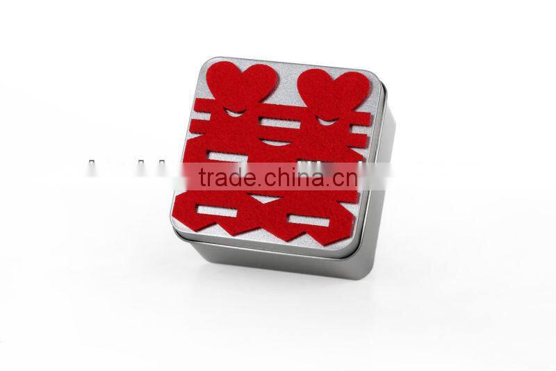 New wholesale tin boxes sale for wedding TH-039