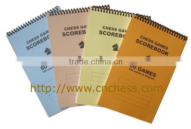 chess score book