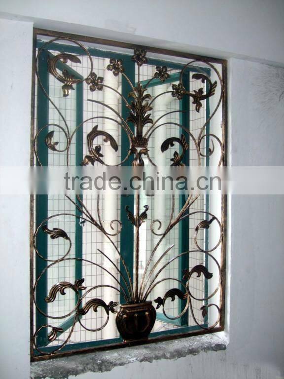 Top-selling hot dip galvanized iron window fence