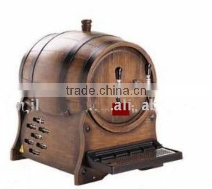 factory direct sale good quality oak wooden wine kegs with printing logo