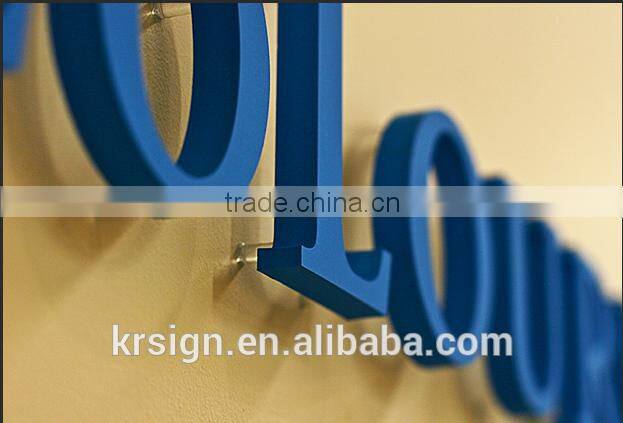 Acrylic mini letter sign manufacturer for logo material