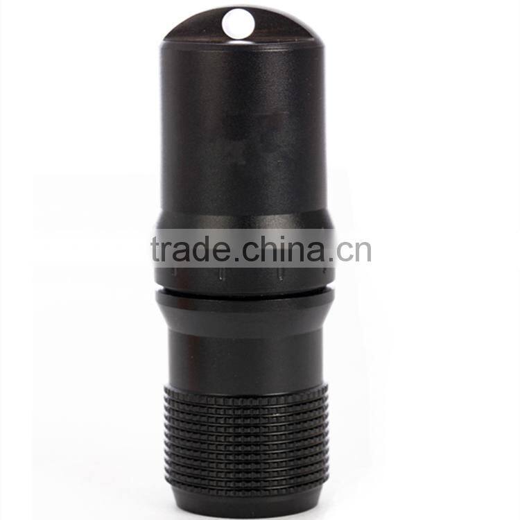 Outdoor pill bottles Aluminum keychain hanging bottle mini waterproof first aid sealed Bottles