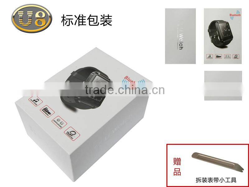 China Factory Supply - 2014 U Watch U8 smart watch cheap price android smart watches