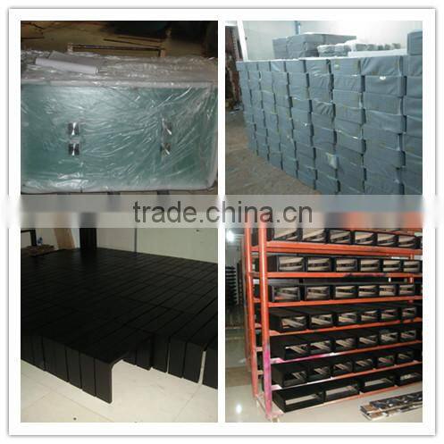 Living Room Modern Coffee Table Design Made of Glass and MDF