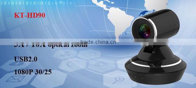 New 3x video full hd video conference camera free video with usb2.0 ouput