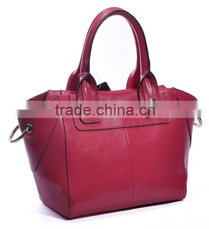 2014 Popular genuine leather handbag fashion brand handbag