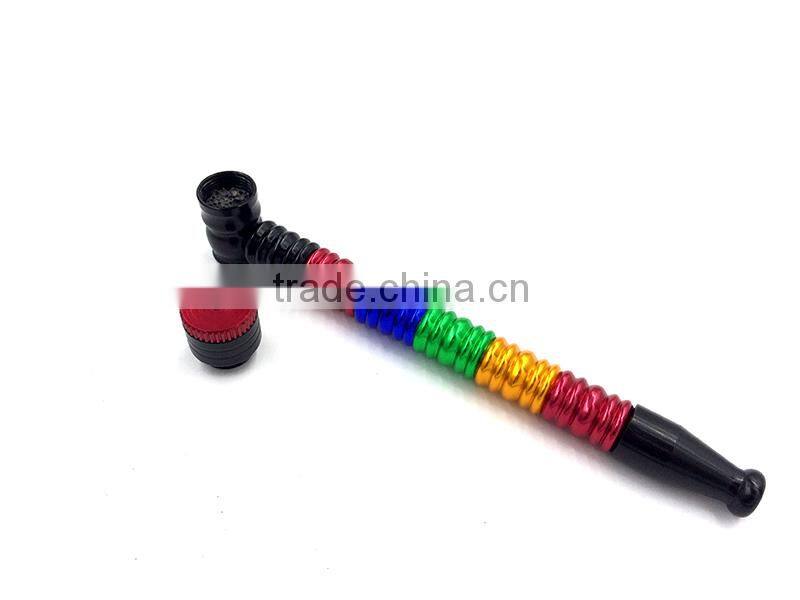2015 YiWu GangTe hot selling smoking pipe 5 section pipe