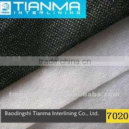 nonwoven fusible interlining fabric for garment