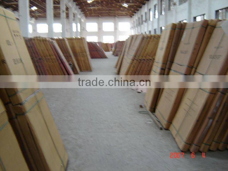 low price steel wooden armored door (CF-M071)