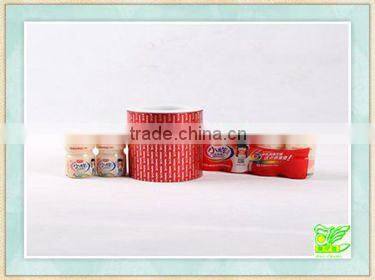 Laminated aluminum foil easy open bottle lid sealing film with factory price