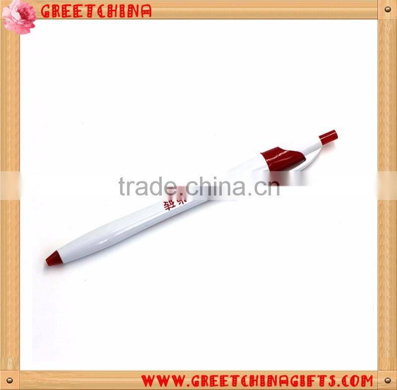 Custom Printed Promotional Ads Plastic Cheap Ball Pen