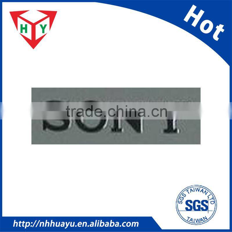 Accept custom electrical equipment electroforming tags