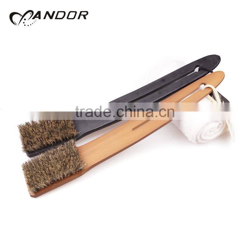 Unique design double heads massage body bath brush