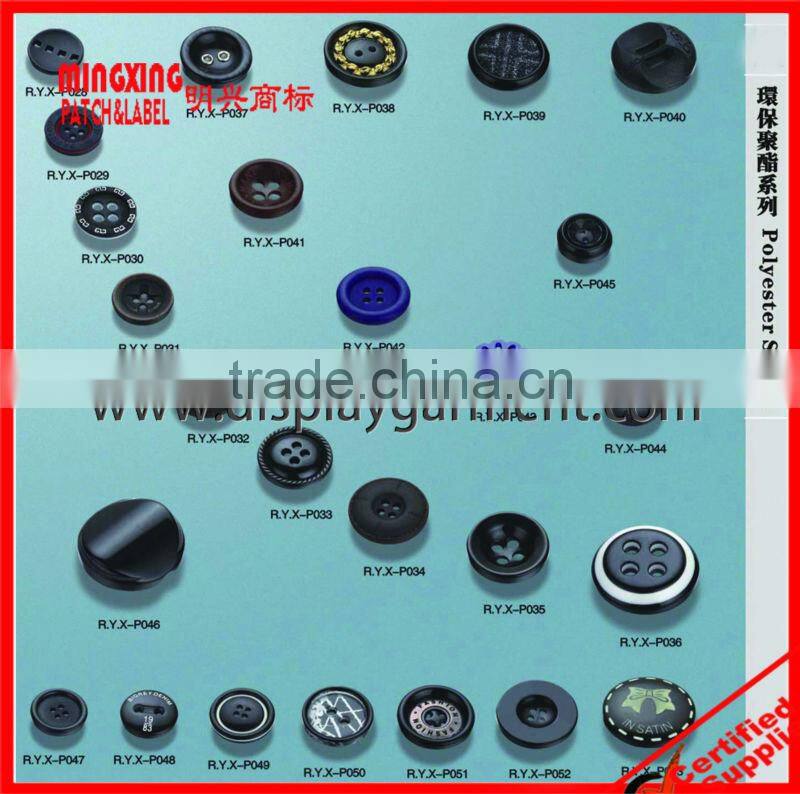high fashion black fabric covered button, button for clothes,shoes