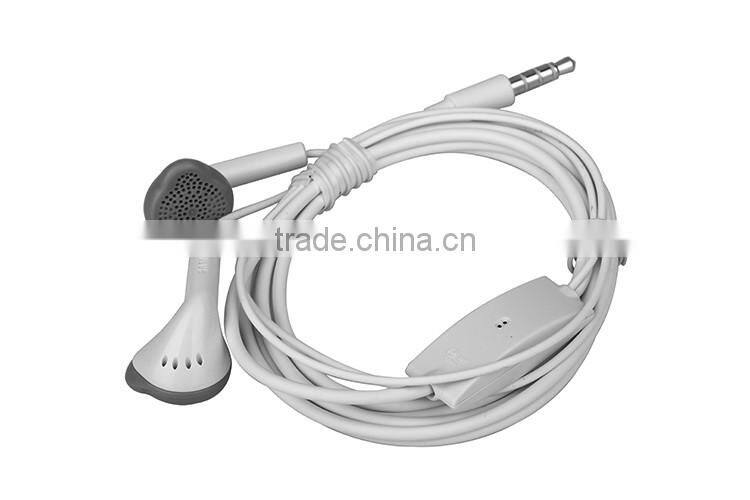 Made in China 3.5mm plug white EHS61ASFWE mobile earphone for samsung