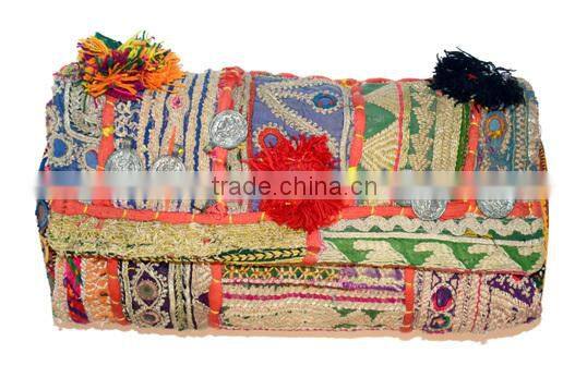 Vintage Wallet Hand Embroidered Clutch