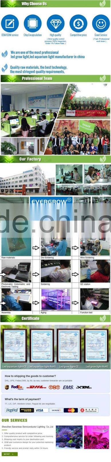 New products 2016 40cm/60cm/80cm/120cm led aquarium light for sale