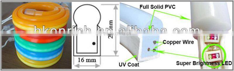 LED Flex Neon Light,4.8W/m,CE & RoHS available