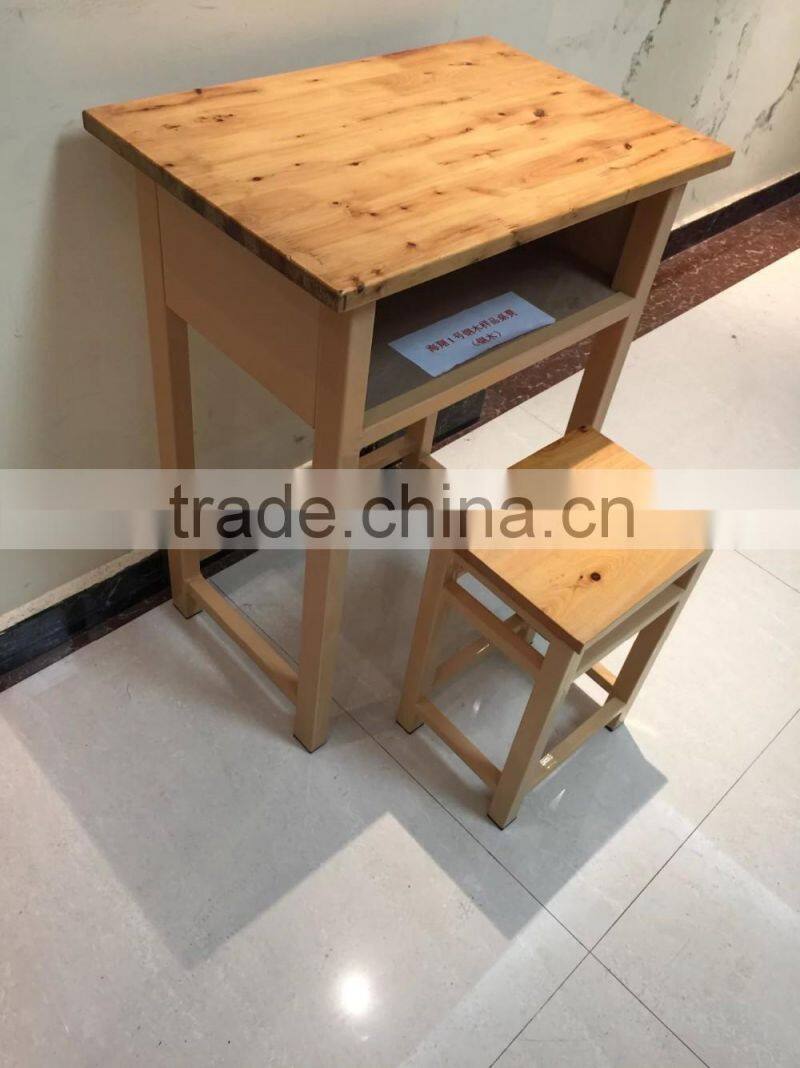 school furniture school desk and chair HXZY067 wood desk