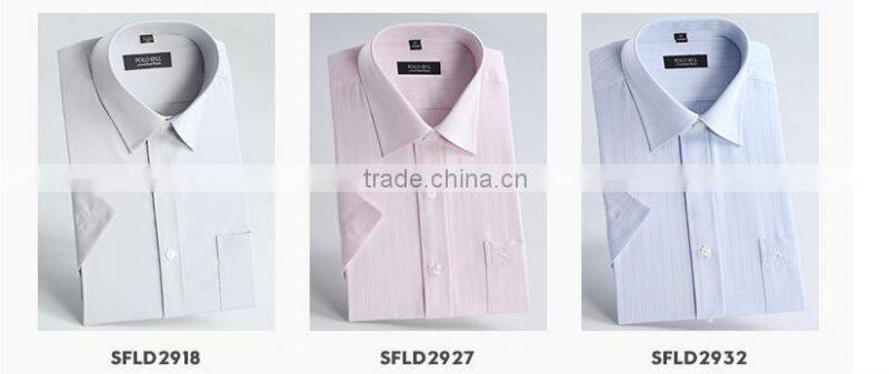Wholesale price New pattern Solid Color french cuffs bulk custom men dress shirts