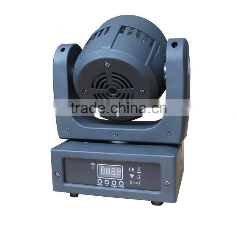 LED Mini dmx moving lighting 4x10w RGBW 4in1 led KTV light